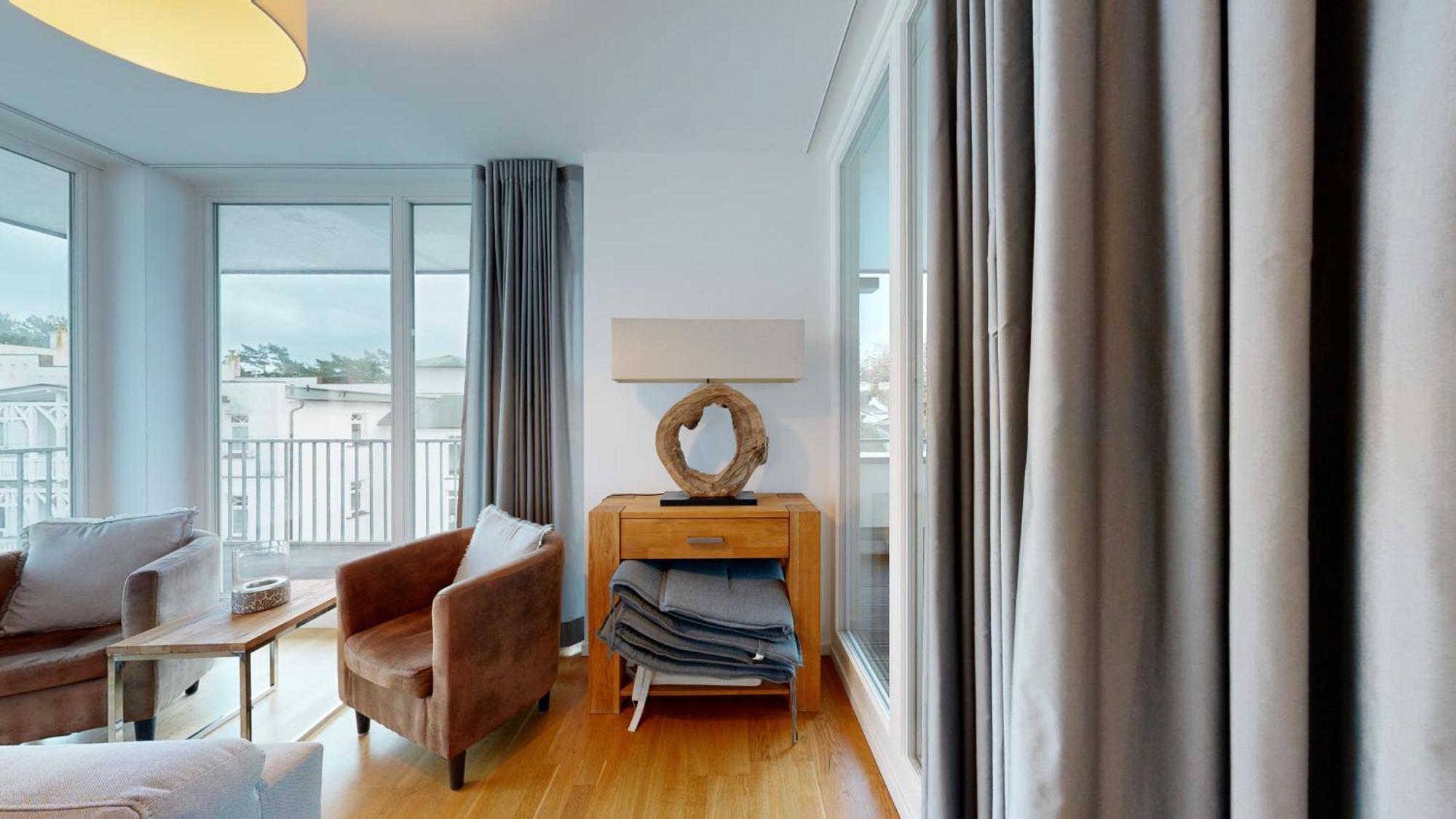 Strandnahe Fewos Mit Terrasse Oder Dachterrasse, Strandhaus Seeblick, Binz Εξωτερικό φωτογραφία
